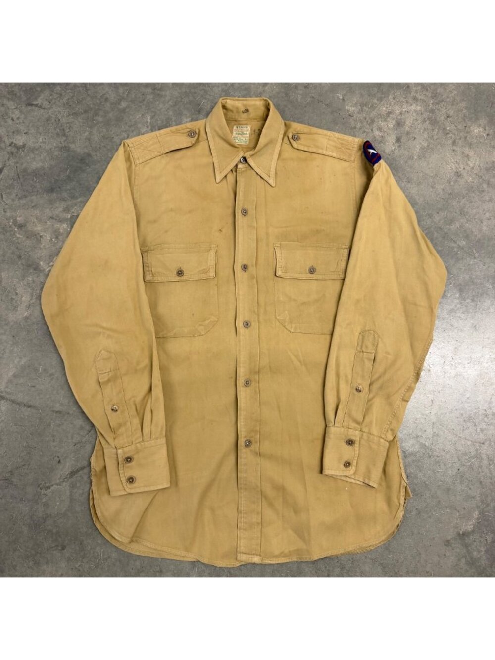 Jackson Raymond 1940s WWII US Army Central Shirt